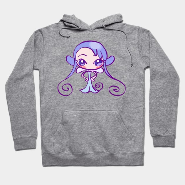 kawaii blue baby fairy mimi or fifi / ojamajo magical doremi anime Hoodie by mudwizard